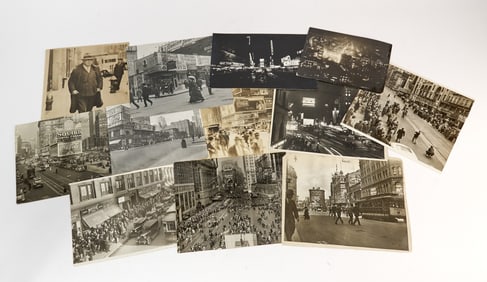 Large collection of Times Square and burlesque photographs