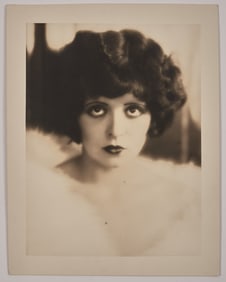 A large-format Clara Bow Paramount Studios publicity photograph