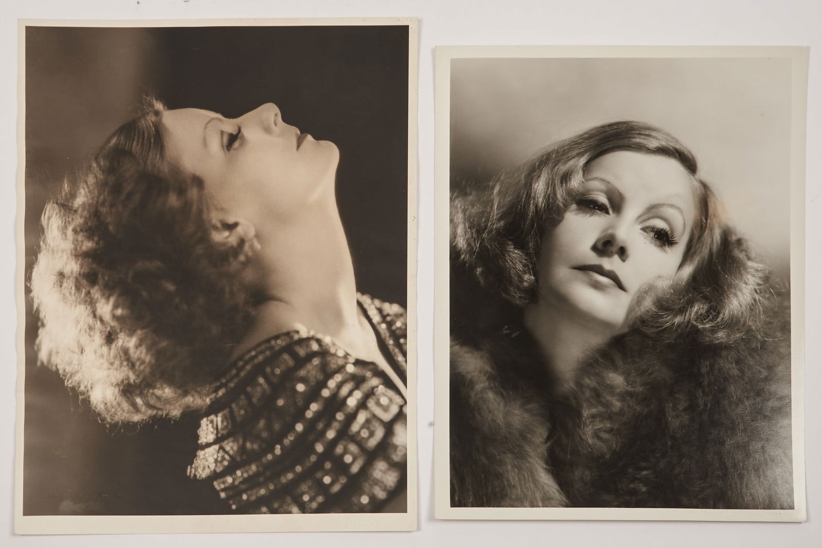 Two vintage photographs of Greta Garbo by Charles Sinclair Bull (1 of 2)