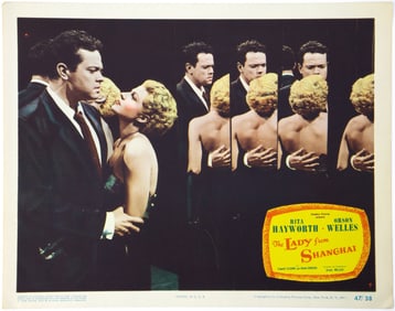 Orson Welles and Rita Hayworth in The Lady From Shanghai