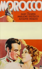 Gary Cooper and Marlene Dietrich in Morocco