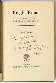 Douglas Fairbanks, Jr.'s biography, heavily annotated and corrected