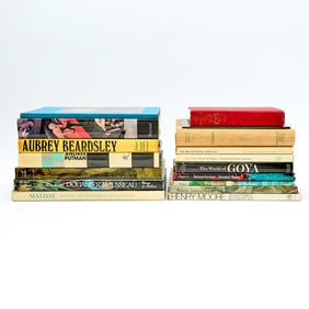 Group of Large Format Monographs on Artists