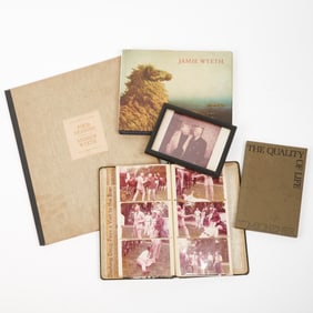 Douglas Fairbanks, Jr. with Andrew Wyeth