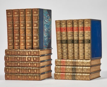 Two sets of Pepys owned by Douglas Fairbanks, Jr.