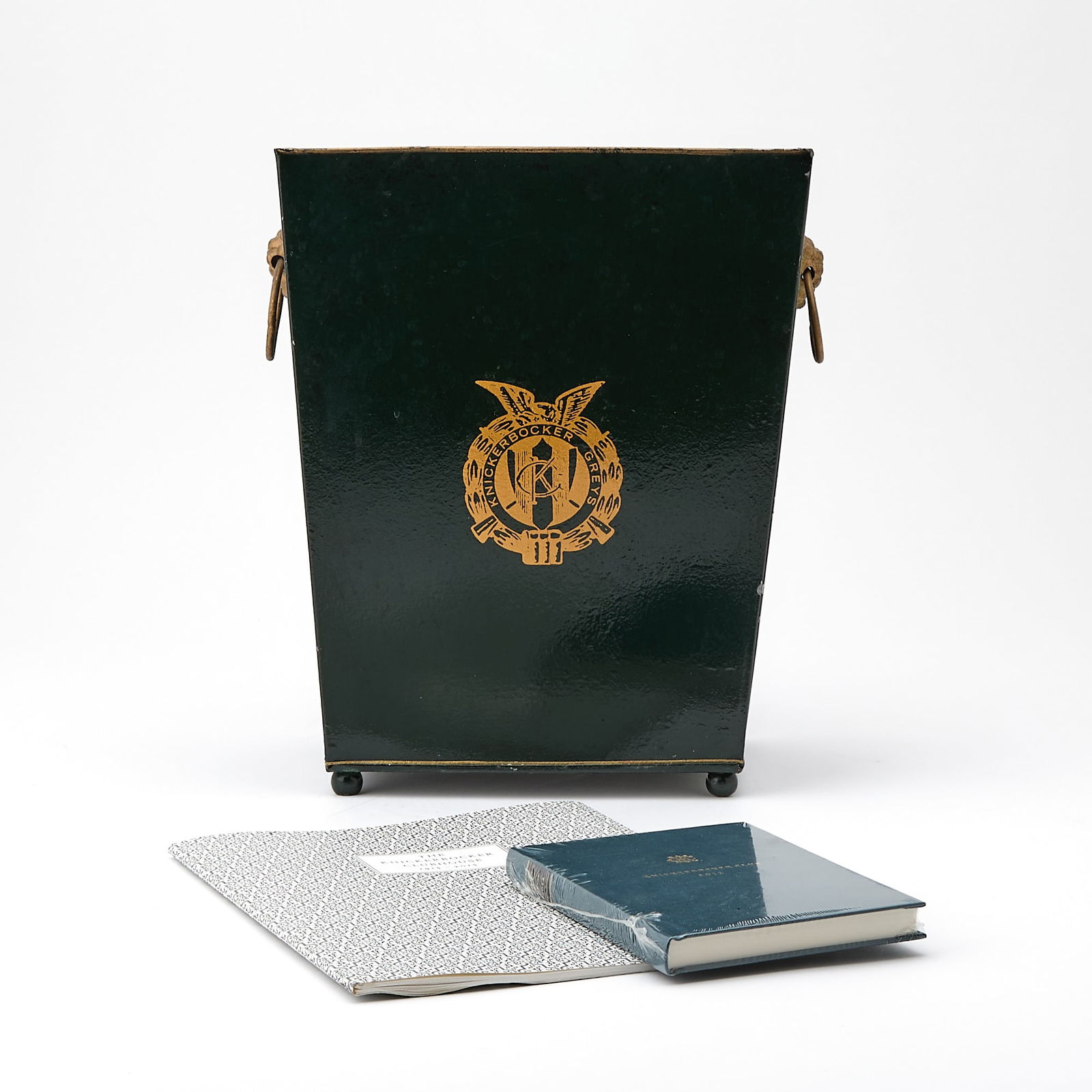 Tôle Waste Paper Basket from the Knickerbocker Club (1 of 8)