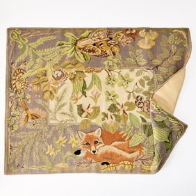 American Needlepoint Door Mat