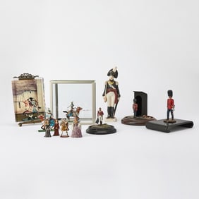 Four Cold-Painted Lead Historical / Theatrical Figures