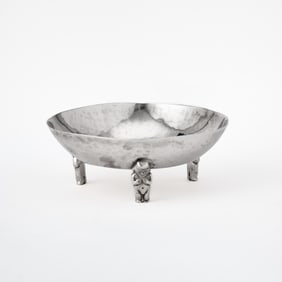 South American 900-Quality Small Silver Footed Bowl