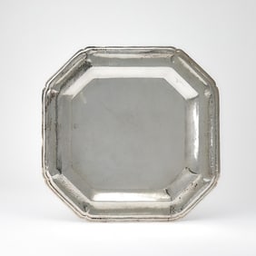 Italian Silver Serving Tray