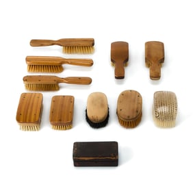 Group of Dressing and Shaving Articles