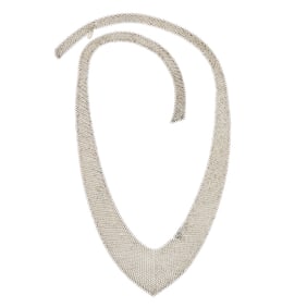 Tiffany & Co., Elsa Peretti Sterling Silver Mesh 'Scarf' Necklace