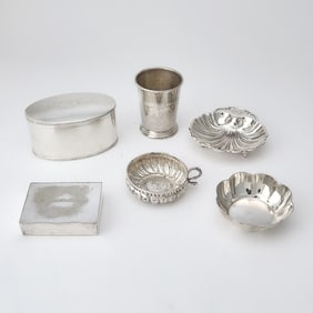 George V Sterling Silver Presentation Box