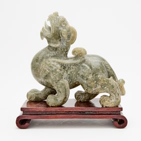 A Chinese Archaistic Jade Carving 20th Century