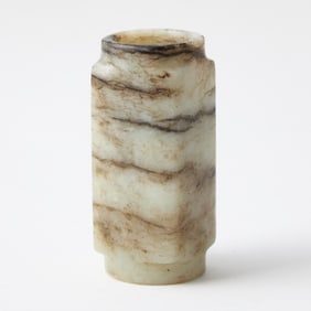 A Small Chinese Archaistic Jade Cong