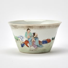 A Chinese Famille Rose Porcelain Bowl 18th Century