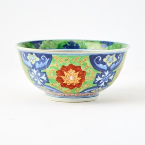 A Chinese Ming-Style Porcelain Bowl Possibly Republic Period, 20th century