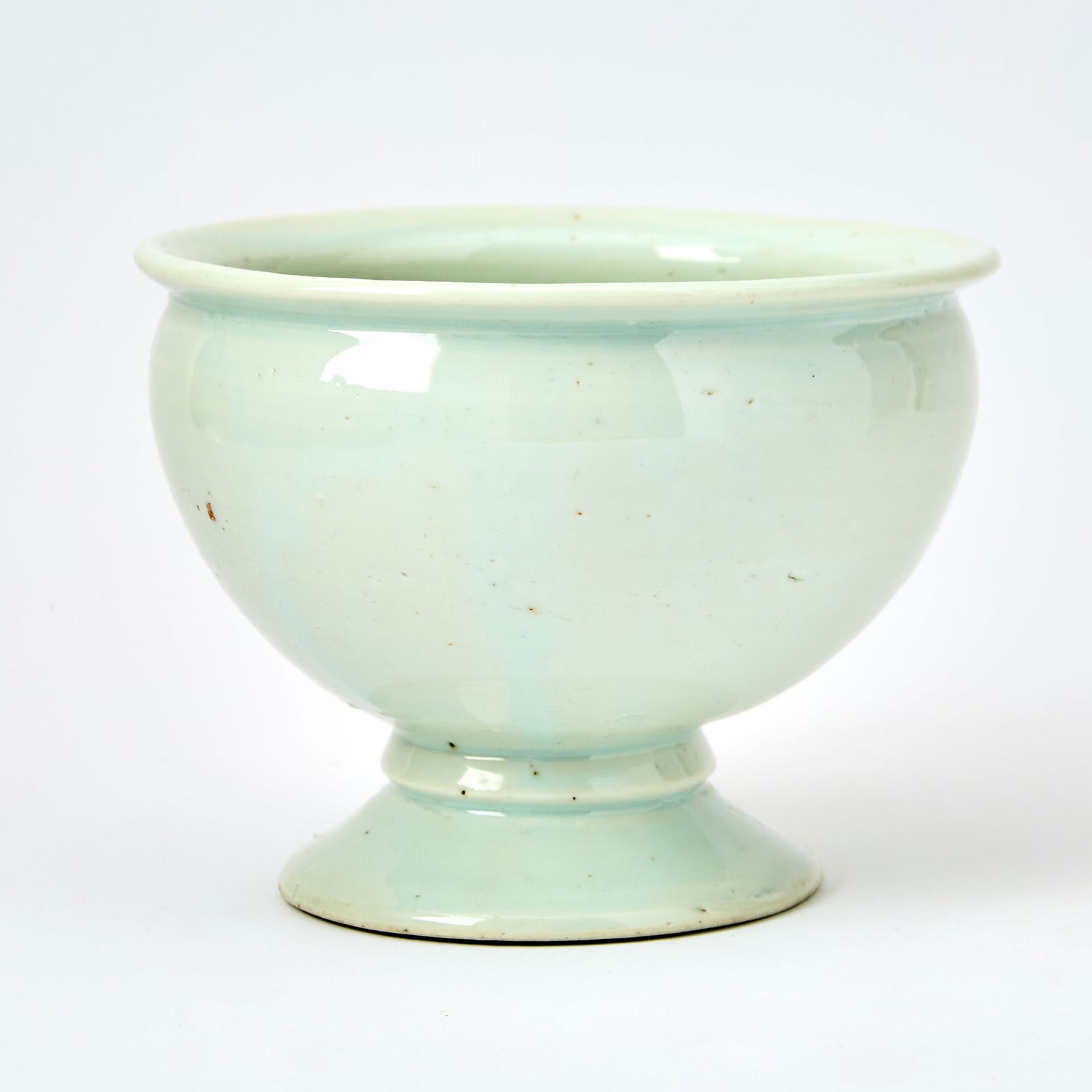 A Korean Ceramic Stem Bowl Joseon Dynasty (1 of 3)