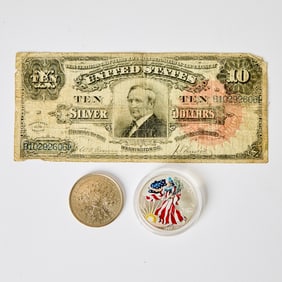 American Ten Dollar Silver Certificate