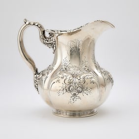 American Sterling Silver Water Pitcher