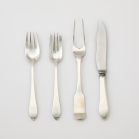 Tiffany & Co. Sterling Silver "Faneuil" Pattern Flatware