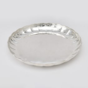 Continental Silver Tray