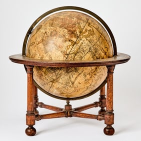 Wright's Celestial Tabletop Globe on Stand