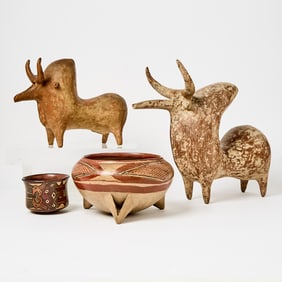 Group of Pre-Colombian Vessels