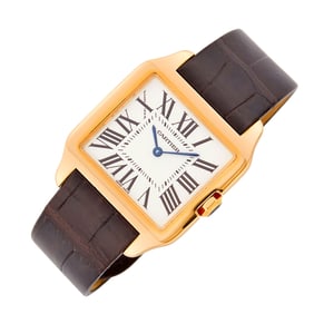 Cartier Rose Gold 'Santos Dumont' Wristwatch, Ref. W2009351
