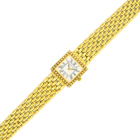 Tiffany & Co. Gold and Diamond Wristwatch