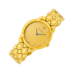 Chaumet Paris Gentleman's 'Paris Élysées' Gold Wristwatch