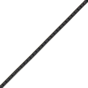 Black Starr & Frost Platinum and Black Onyx Straightline Bracelet