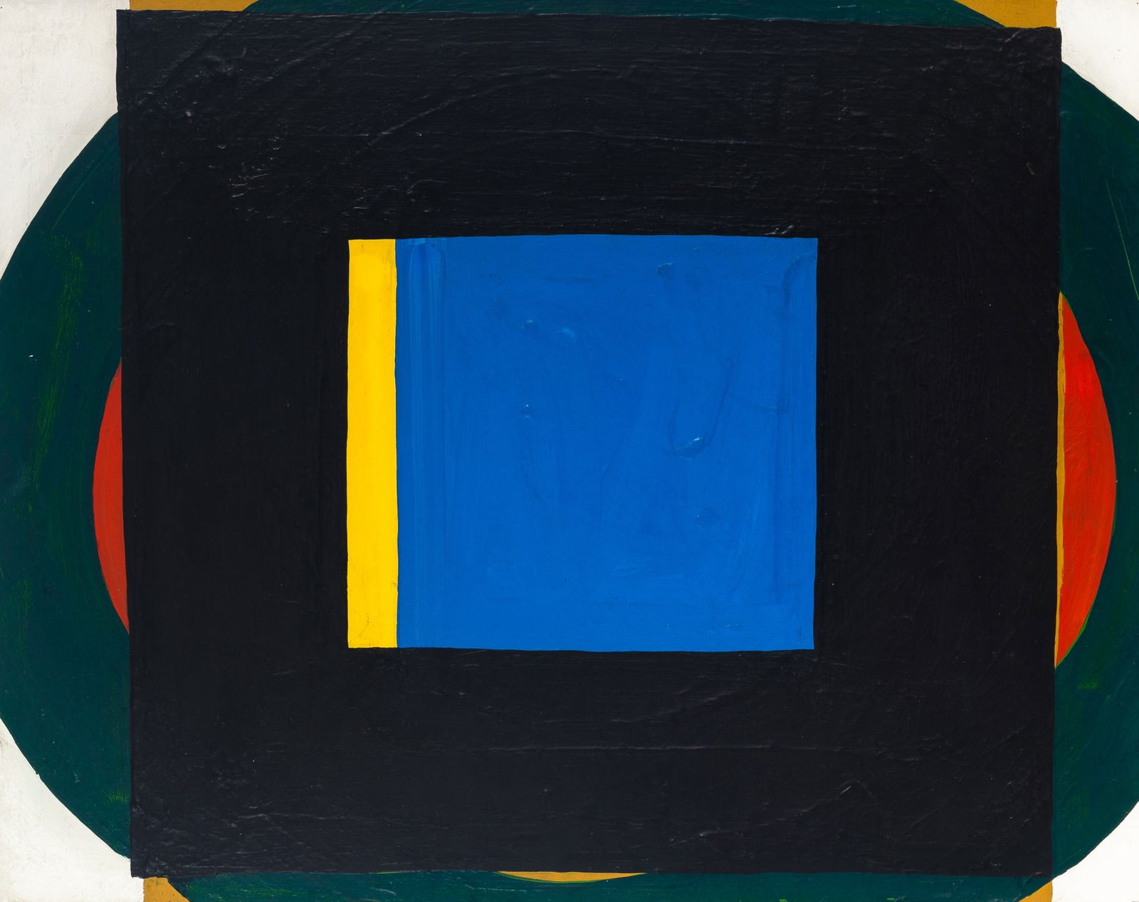 Al Held: American, 1928-2005Untitled, 1964Signed and dated Al Held 64 on the reverseAcrylic on paper laid to Masonite19 x 24 inches (48.2 x 61 cm)Provenance:Private Collection, CT (