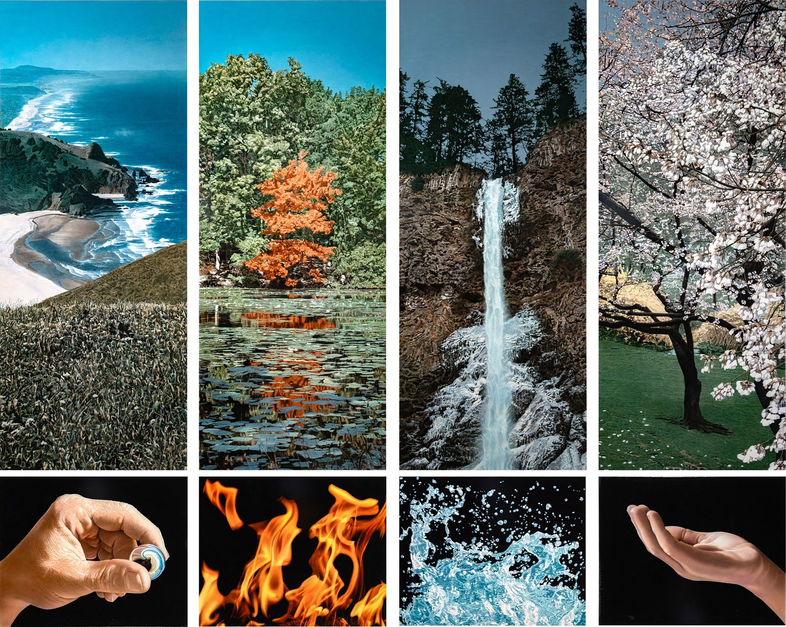 Don Eddy: American, b. 1944Rumi's Four Seasons, 1997Acrylic on canvasOverall 68 x 86 inchesUnframed Provenance:Nancy Hoffman Gallery, New York