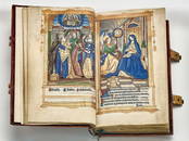 A superb example of a printed and illuminated Book of Hours on vellum
