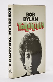 A rare presentation copy of Bob Dylan's Tarantula