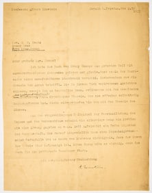 A remarkable letter by Einstein on the economist Henry George