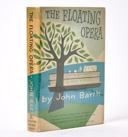 First edition of John Barth's debut novel The Floating Opera