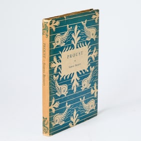 A very charming, inscribed copy of Beckett's early essay on Proust