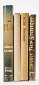 Four Albert Camus first American editions