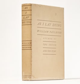 First edition of As I Lay Dying