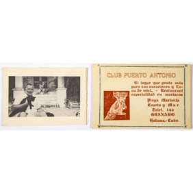 Excellent photographs of Hemingway in Cuba