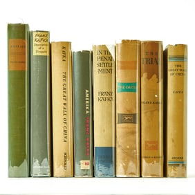 Eight works in English by Franz Kafka