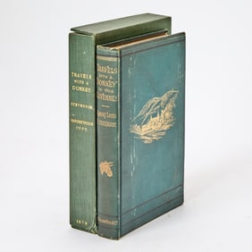 First edition of Travels with a Donkey, gifted by Andrew Lang Travels With a Donkey 1879