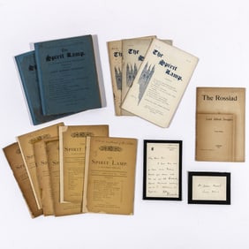 A partial run of Lord Alfred Douglas's The Spirit Lamp