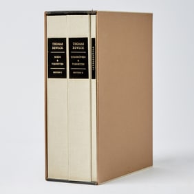 A splendid collection of one hundred prints of Bewick's engravings from Cherryburn Press