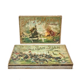 Uncommon McLoughlin Bros. Spanish-American War puzzles