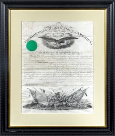 A signed Abraham Lincoln appointment