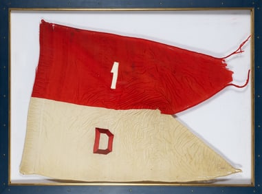 The Indian Wars-era Guidon of the 1st U.S. Cavalry, Company D