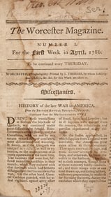 Isaiah Thomas's Worcester Magazine